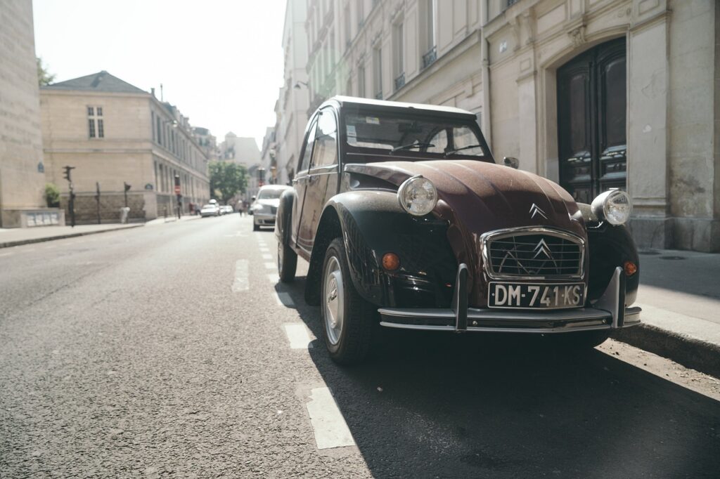 car, auto, car wallpapers, street, old timer, nature, architecture, building, infrastructure, sky, city, vehicle, sunny, day, parking, road, trip